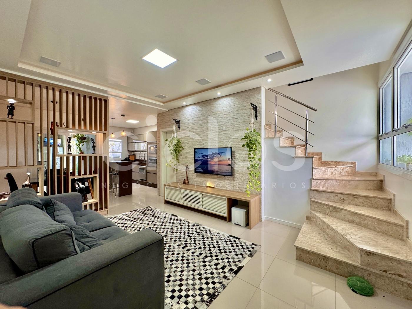 SEMI MOBILIADO Sobrado para Venda - Canoas, Igara